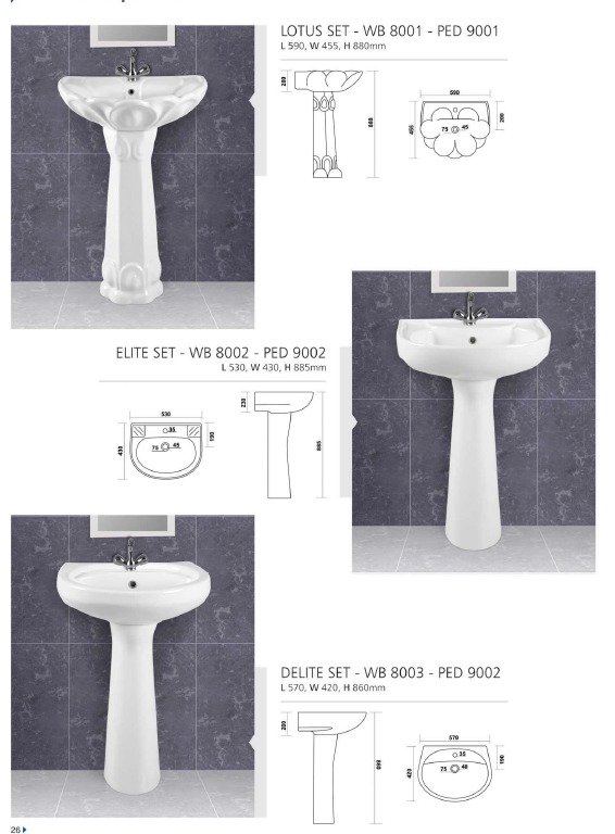 Wall Mounted Basin 1